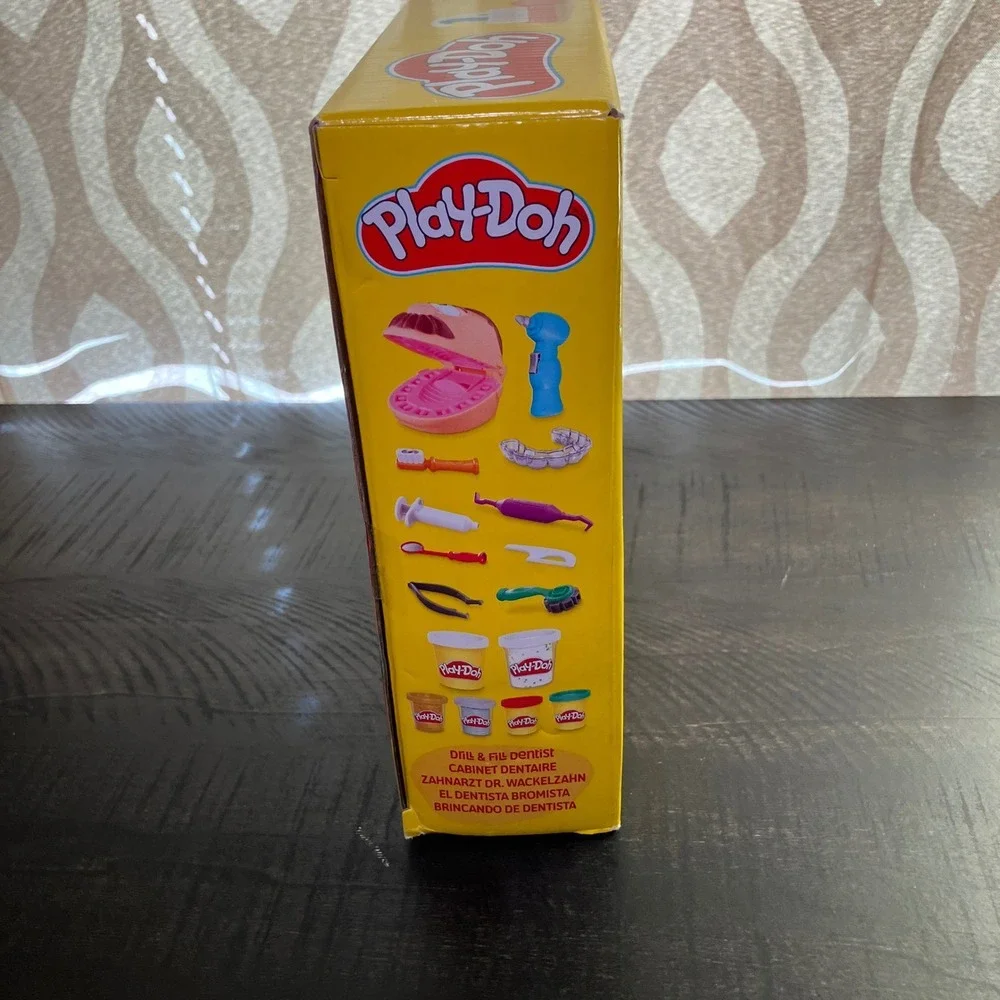 Play Doh Dr Drill 'n Fill Dentist Playset Kids Fun Toy